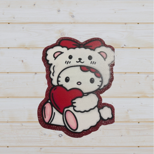 Hello Kitty/Bear Large Acrylic Wall Decor – Character